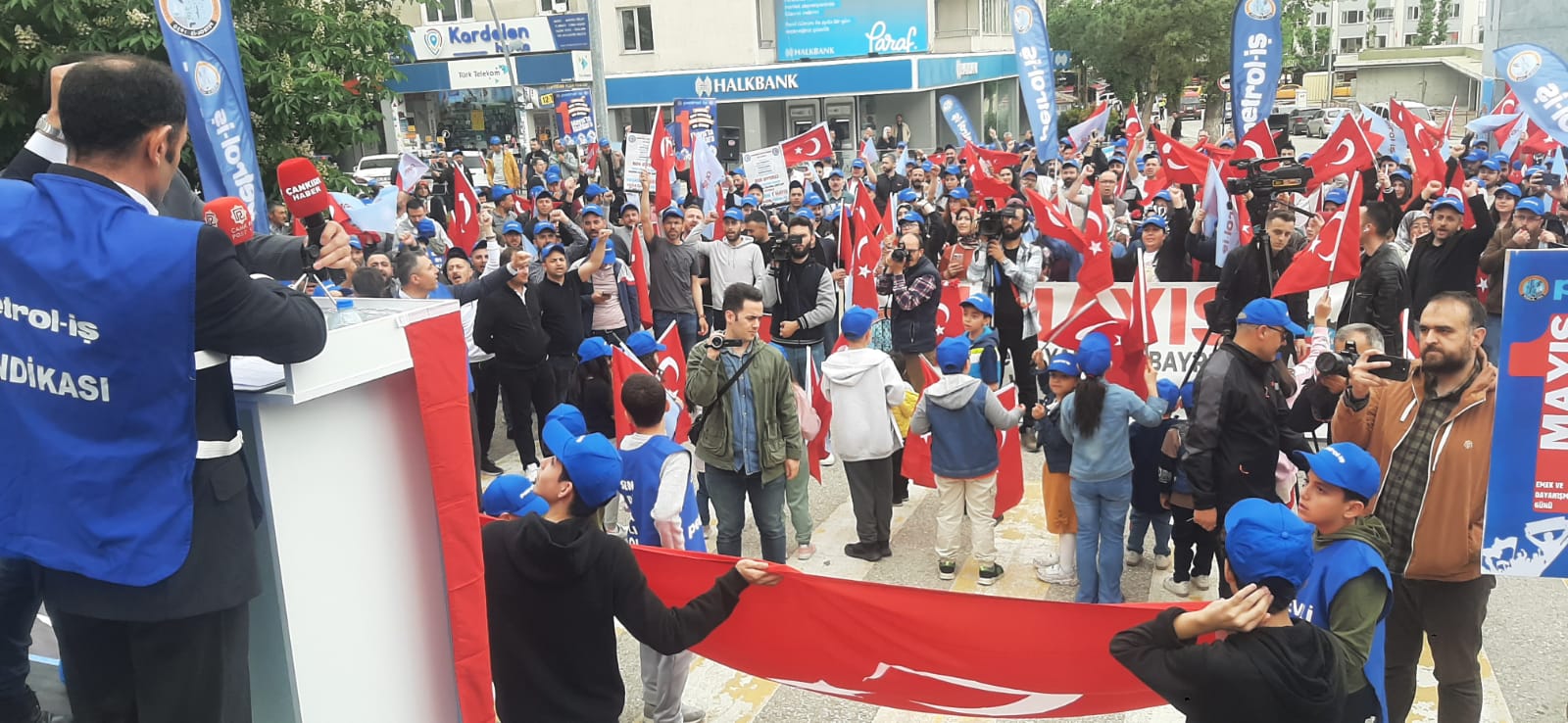 Çankırı Şubemiz 1 Mayıs’ı Coşkuyla Kutladı