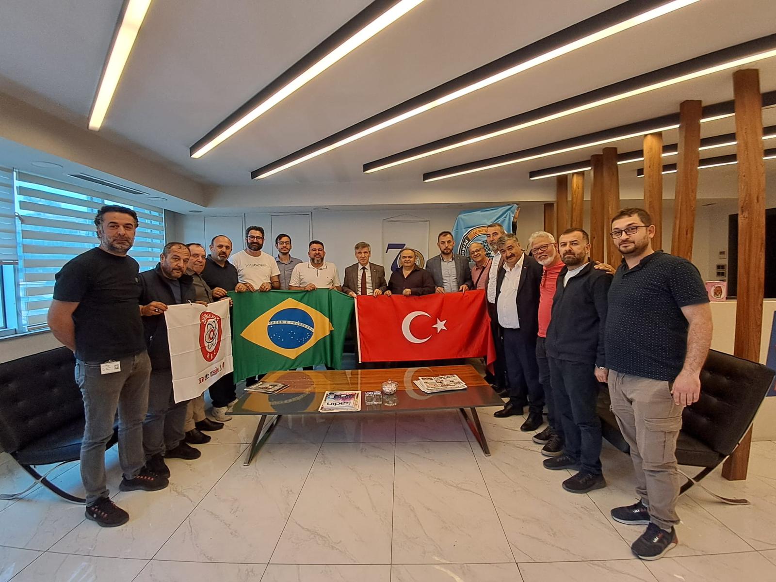 Brezilya Kimya İşçileri Sendikası Sendikamızı Ziyaret Etti