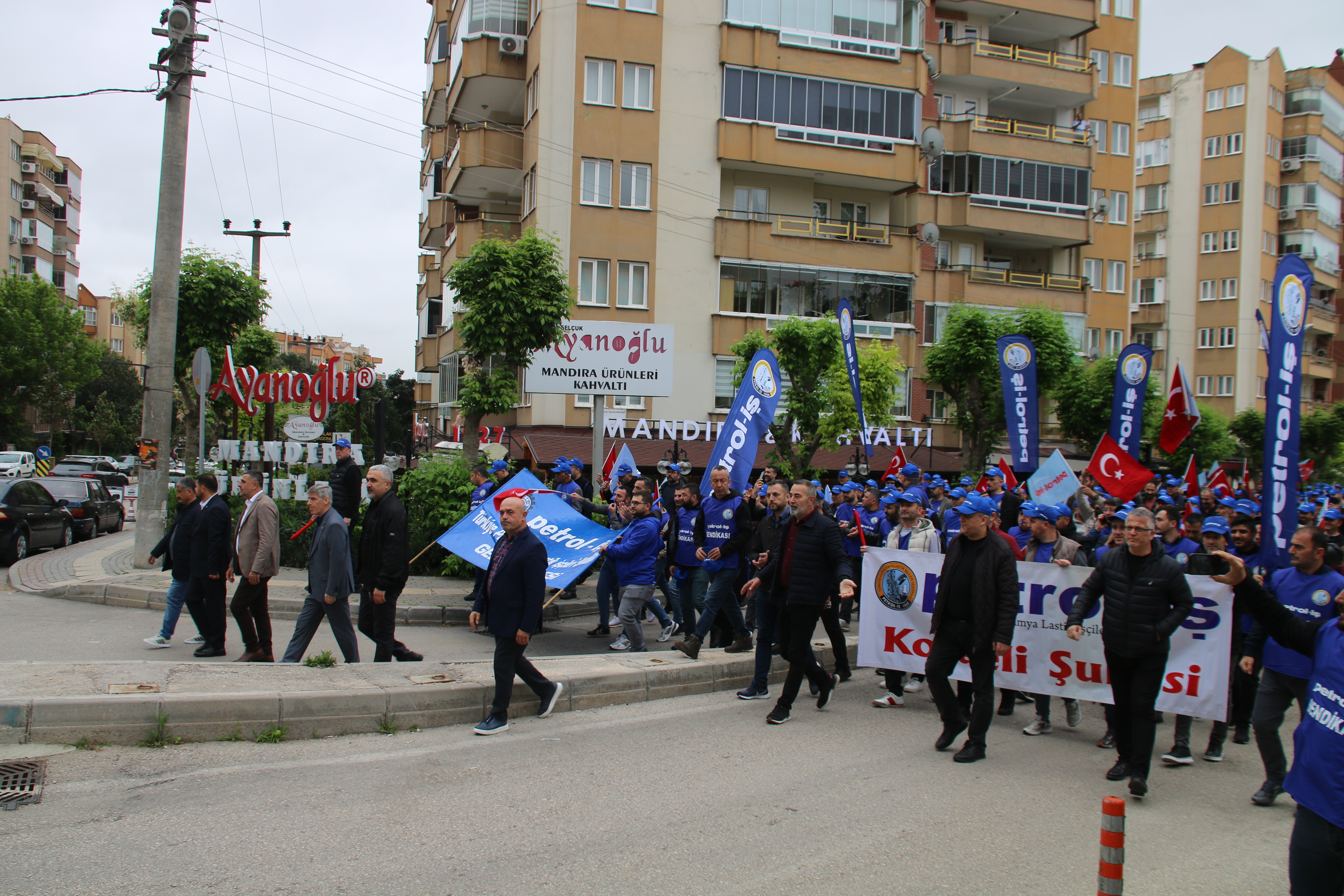 Gebze’de Coşkulu 1 Mayıs Kutlaması