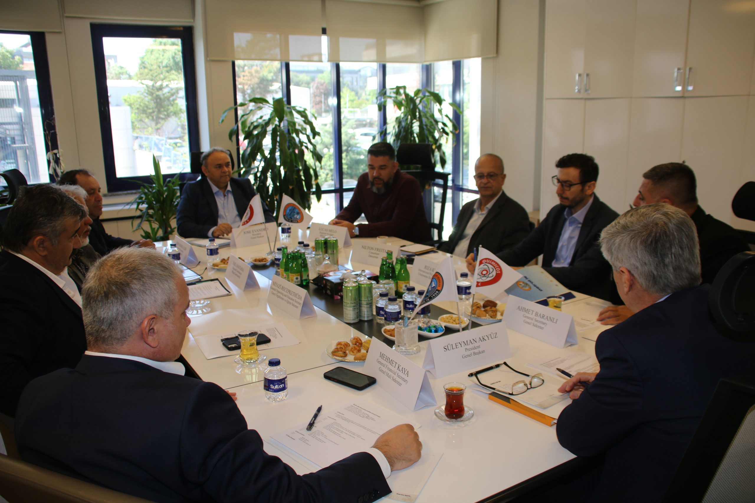 Brezilya Kimya İşçileri Sendikası Sendikamızı Ziyaret Etti