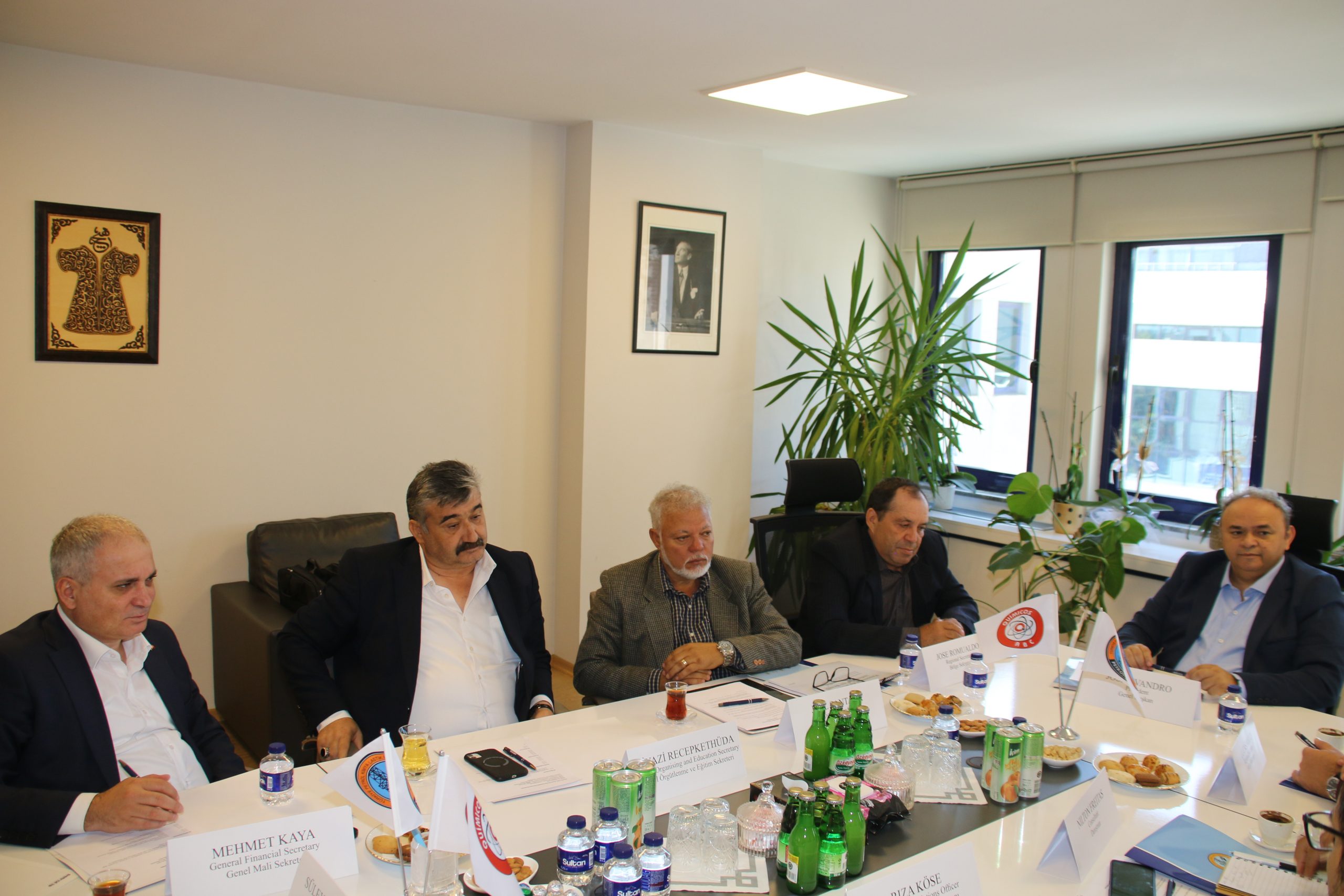 Brezilya Kimya İşçileri Sendikası Sendikamızı Ziyaret Etti