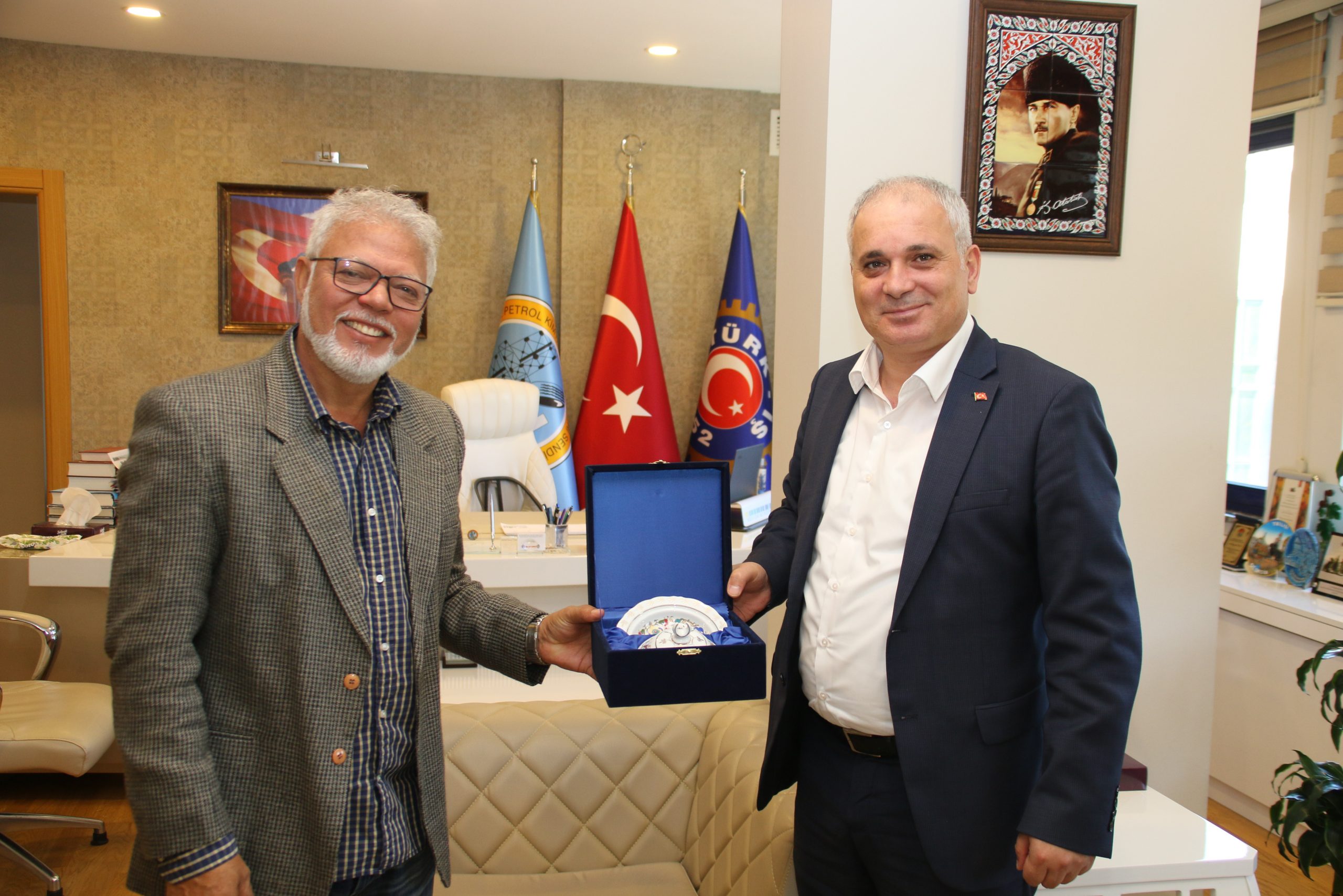 Brezilya Kimya İşçileri Sendikası Sendikamızı Ziyaret Etti