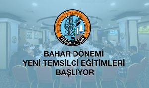 Yeni Temsilci Eğitimleri Başlıyor