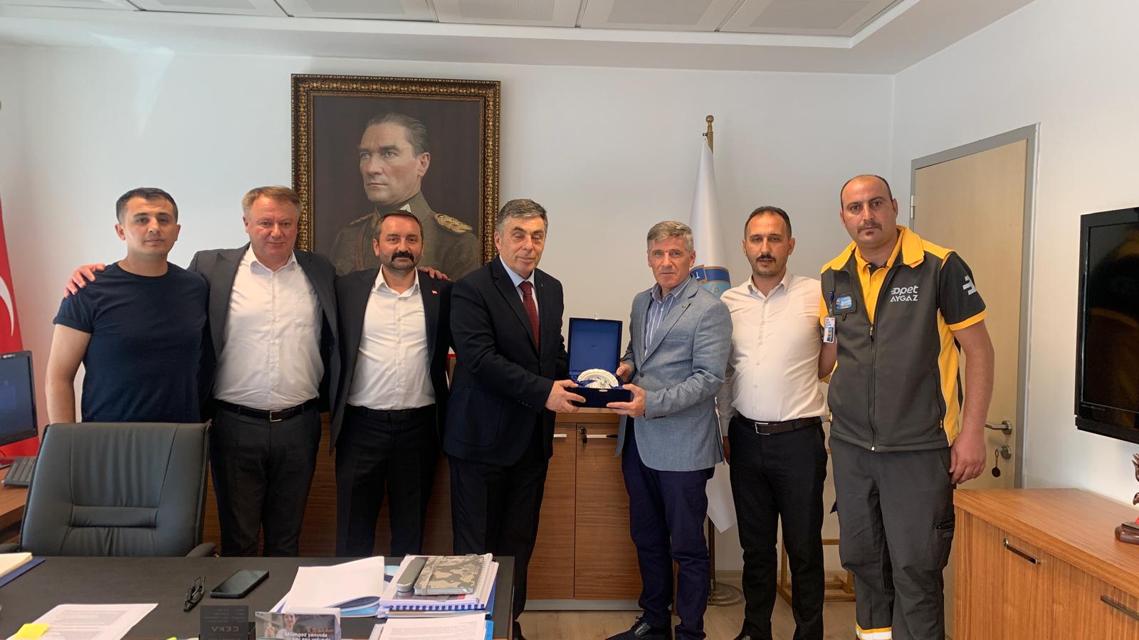 Genel Başkanımızdan Mehmetçik Vakfı Genel Müdürüne Ziyaret