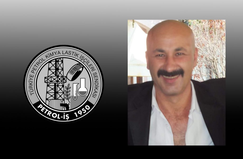 Eti Maden İşyerinde Çalışan Üyemiz Kamil Özkan Vefat Etmiştir