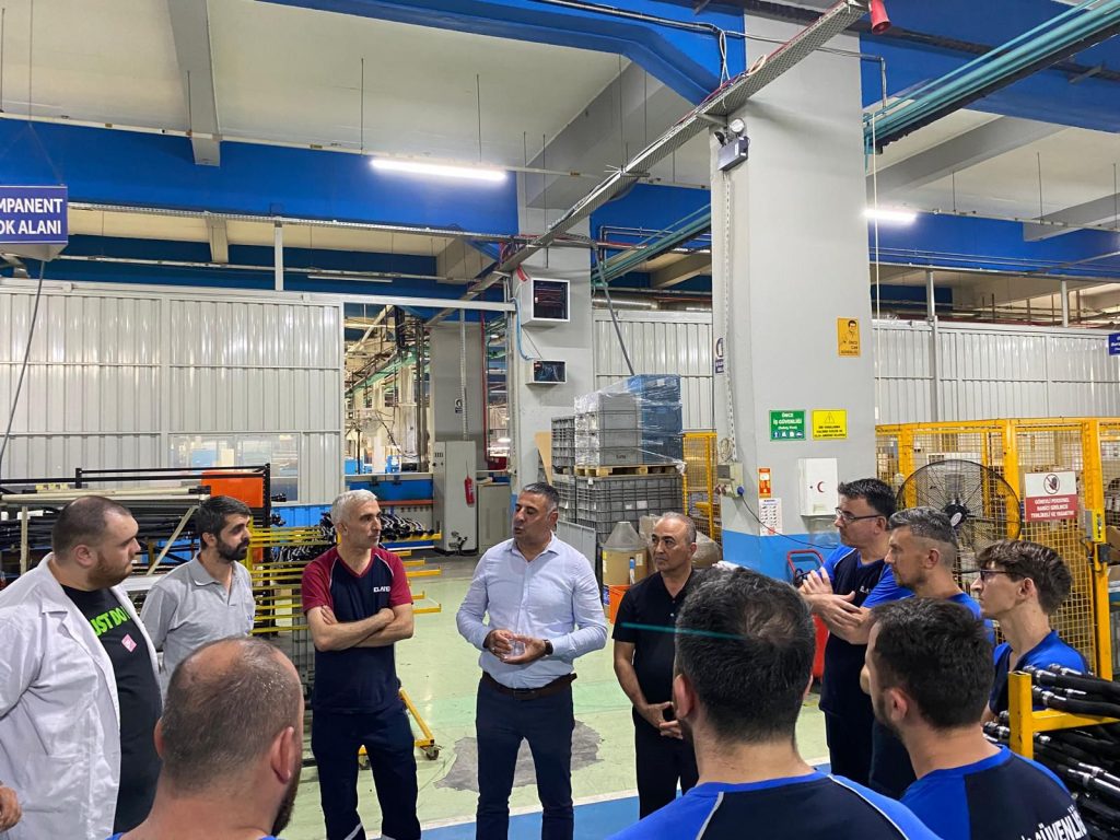 Genel Merkez Yöneticilerimizden Elatek İşyeri Ziyareti