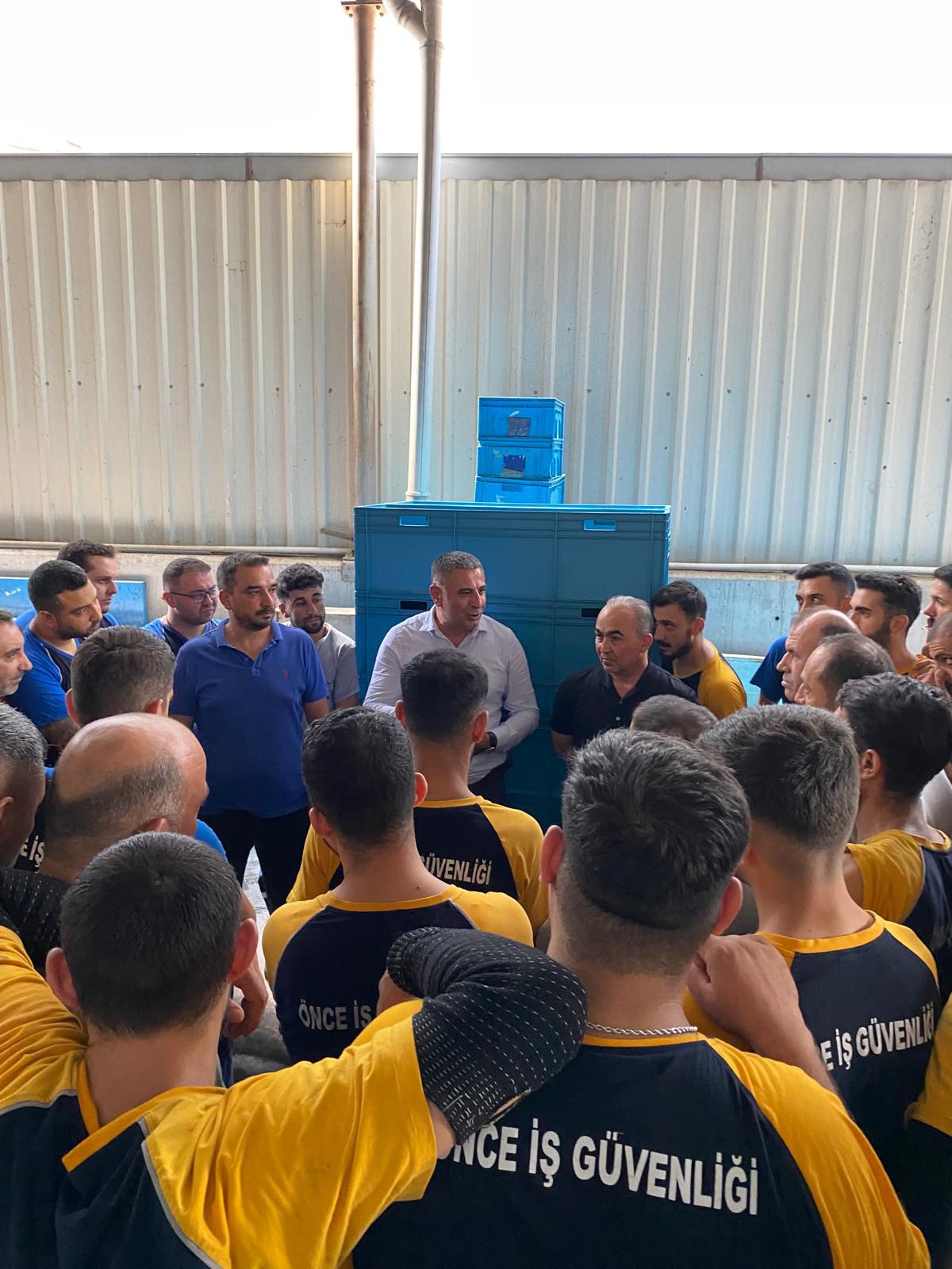 Genel Merkez Yöneticilerimizden Elatek İşyeri Ziyareti