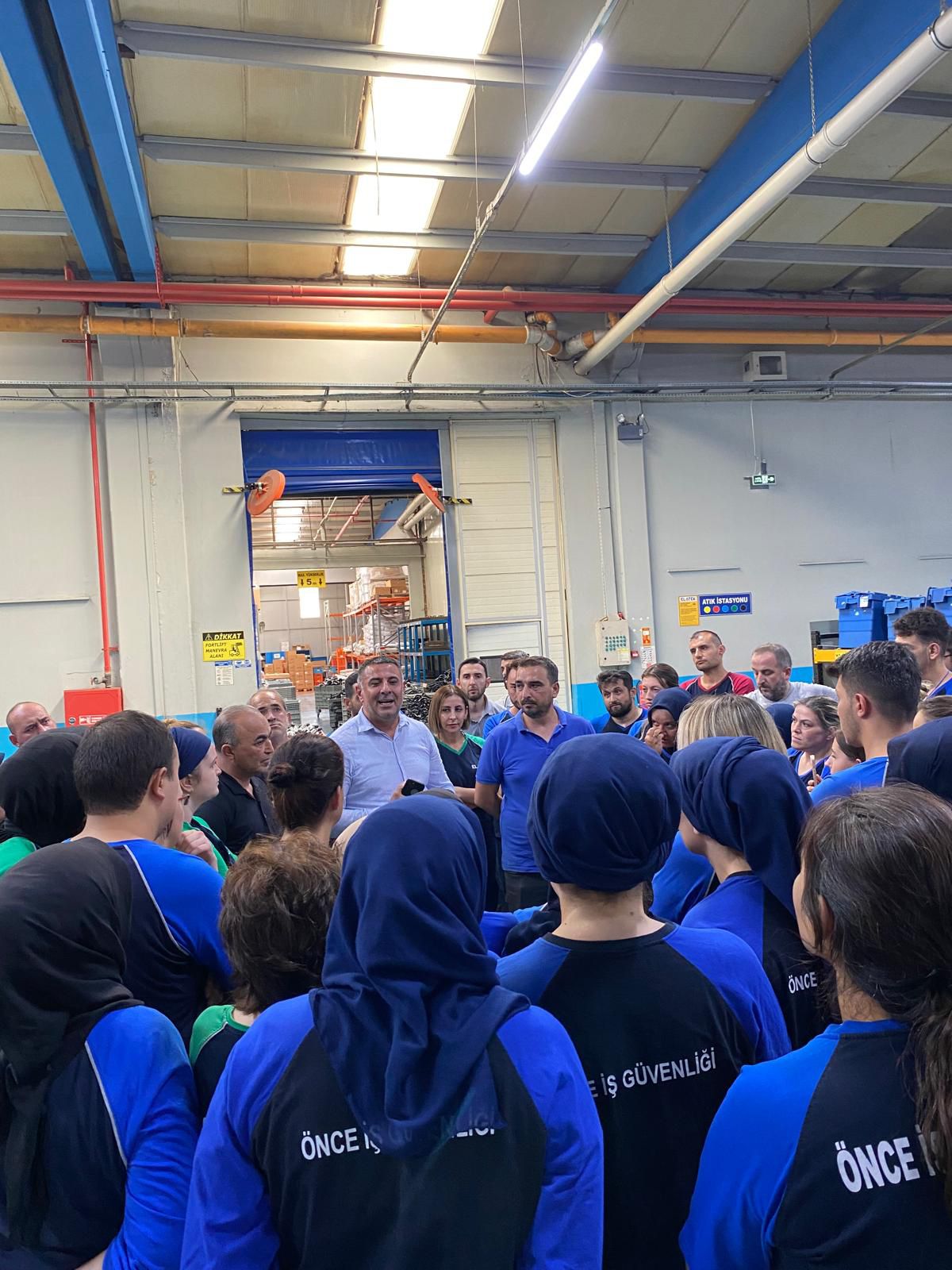 Genel Merkez Yöneticilerimizden Elatek İşyeri Ziyareti