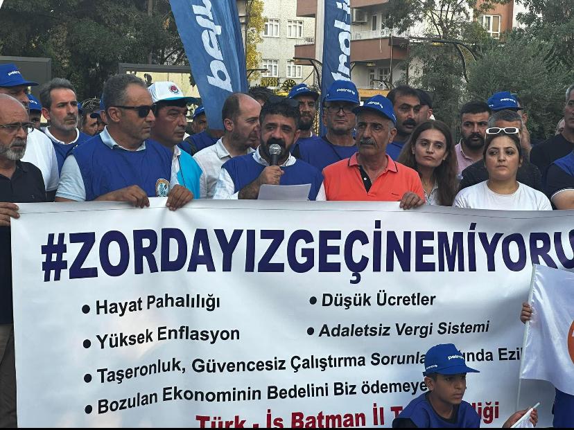 Batman'da "Zordayız Geçinemiyoruz" Açıklaması