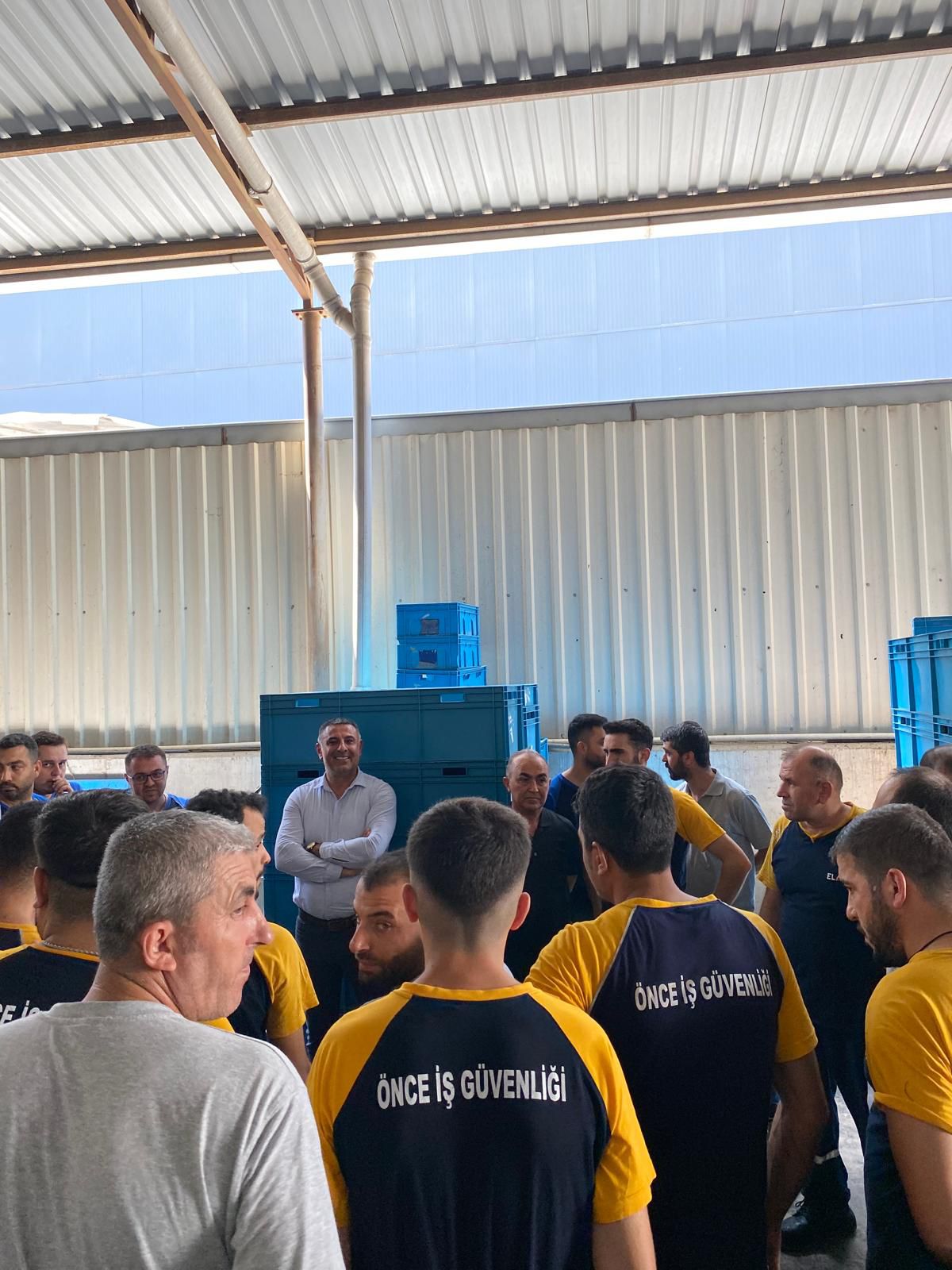 Genel Merkez Yöneticilerimizden Elatek İşyeri Ziyareti