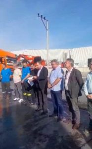 Mersin Şubemiz Örgütlü Olduğu İşyerlerinde Basın Açıklaması Yaptı