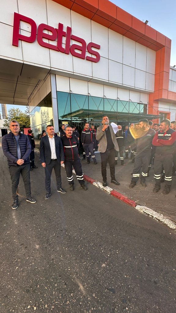 Kırıkkale Şubemiz Örgütlü Olduğu İşyerlerinde Basın Açıklaması Yaptı