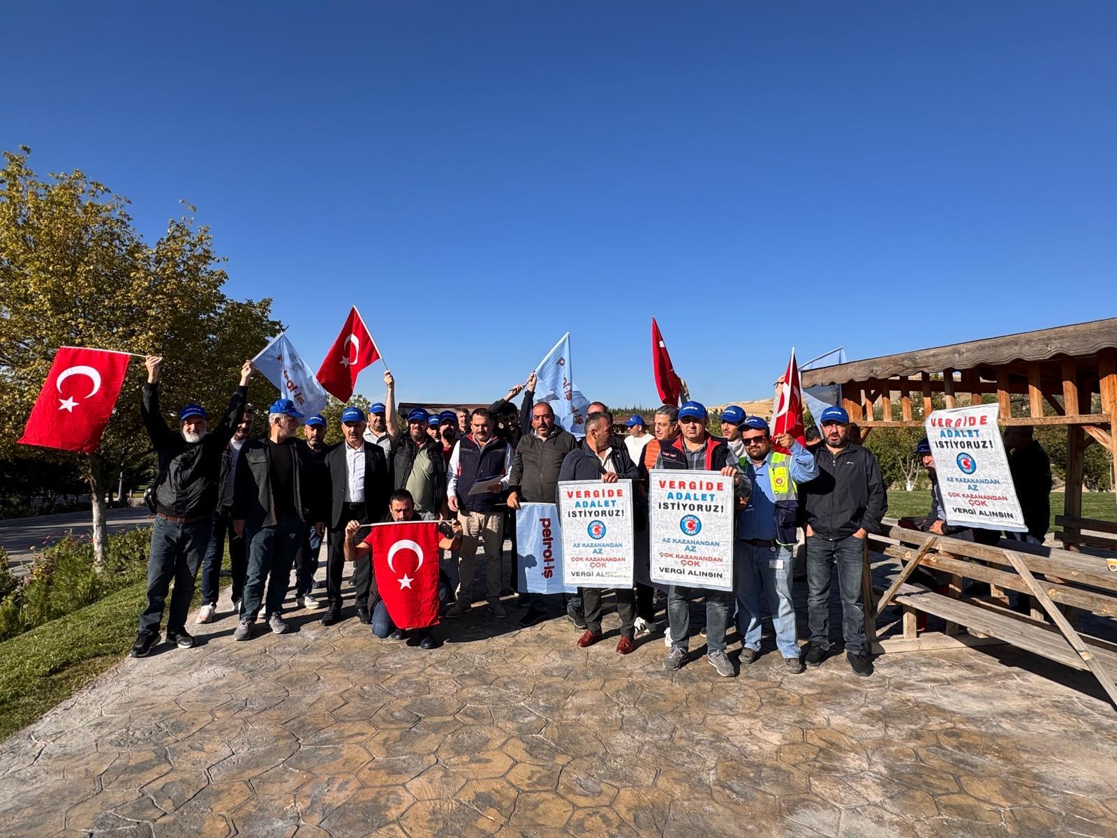 Ankara Şubemiz Örgütlü Olduğu İşyerlerinde Basın Açıklaması Yaptı