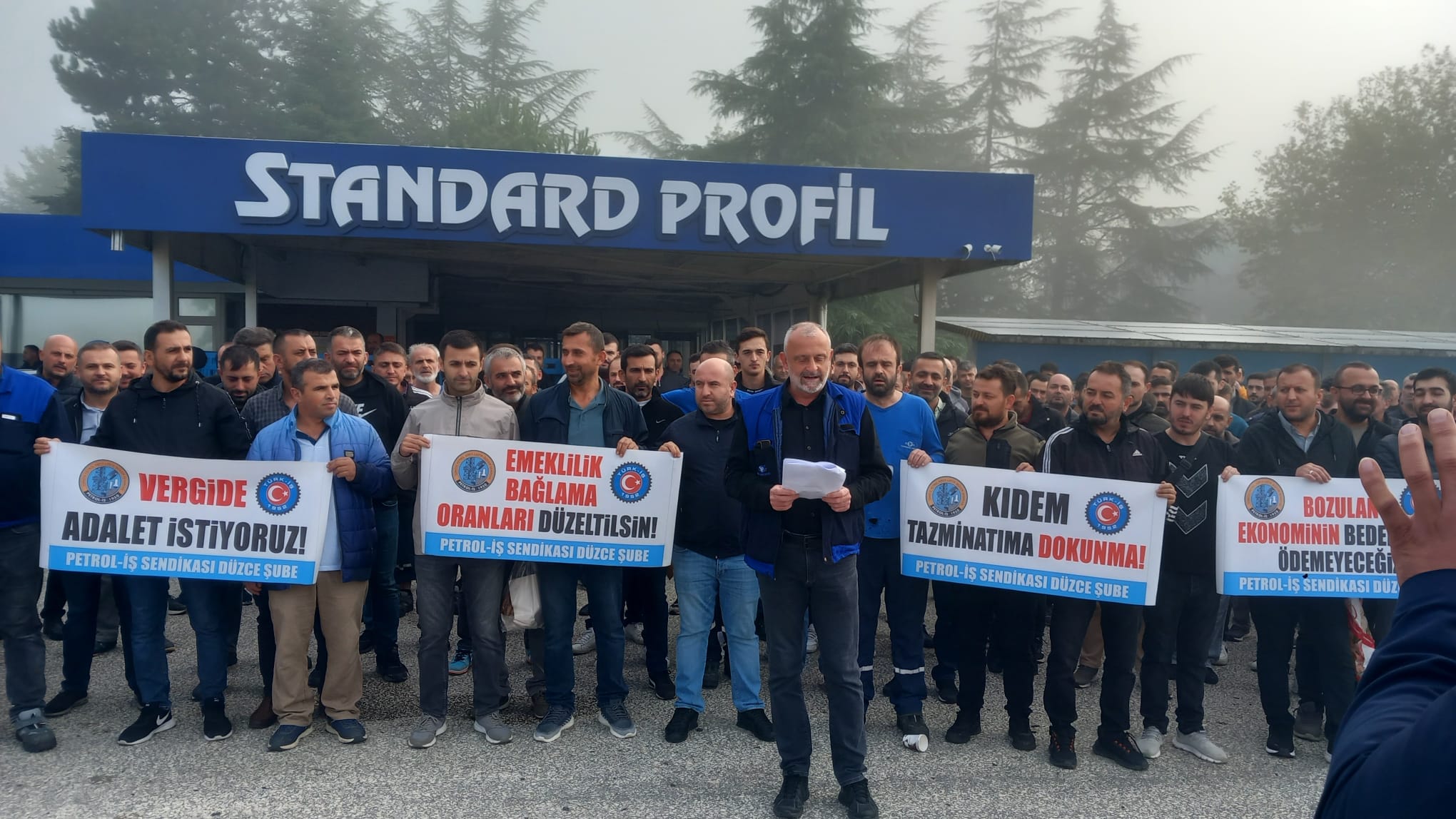 Düzce Şubemizde Basın Açıklaması