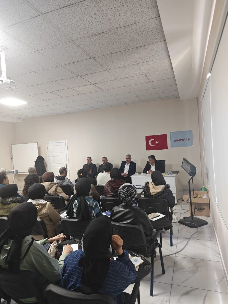 Konya Serioplast İşyerinde Yeni Üye Eğitimi Gerçekleştirildi