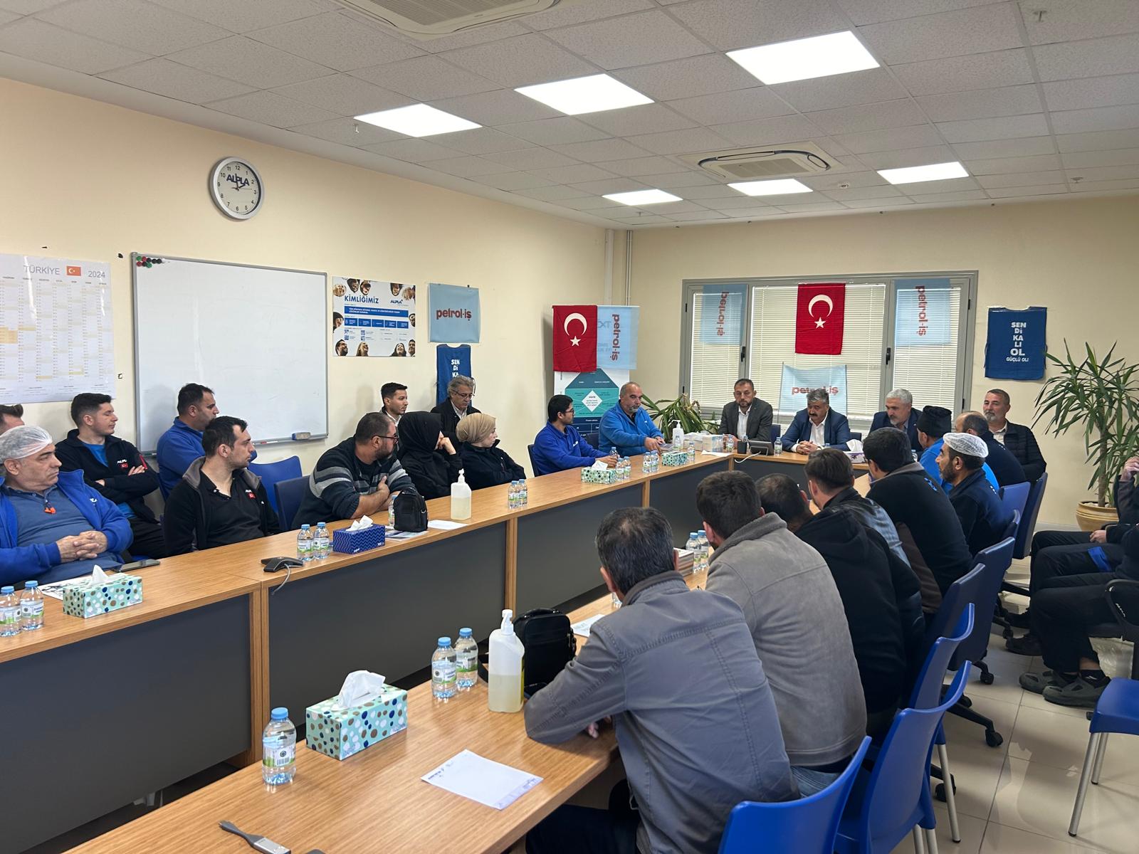 Konya Alpla Plastik İşyerinde Eğitim Gerçekleştirildi