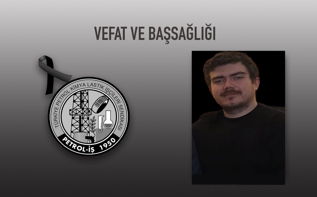 Üyemiz Ulaşcan Tutum’u Kaybettik