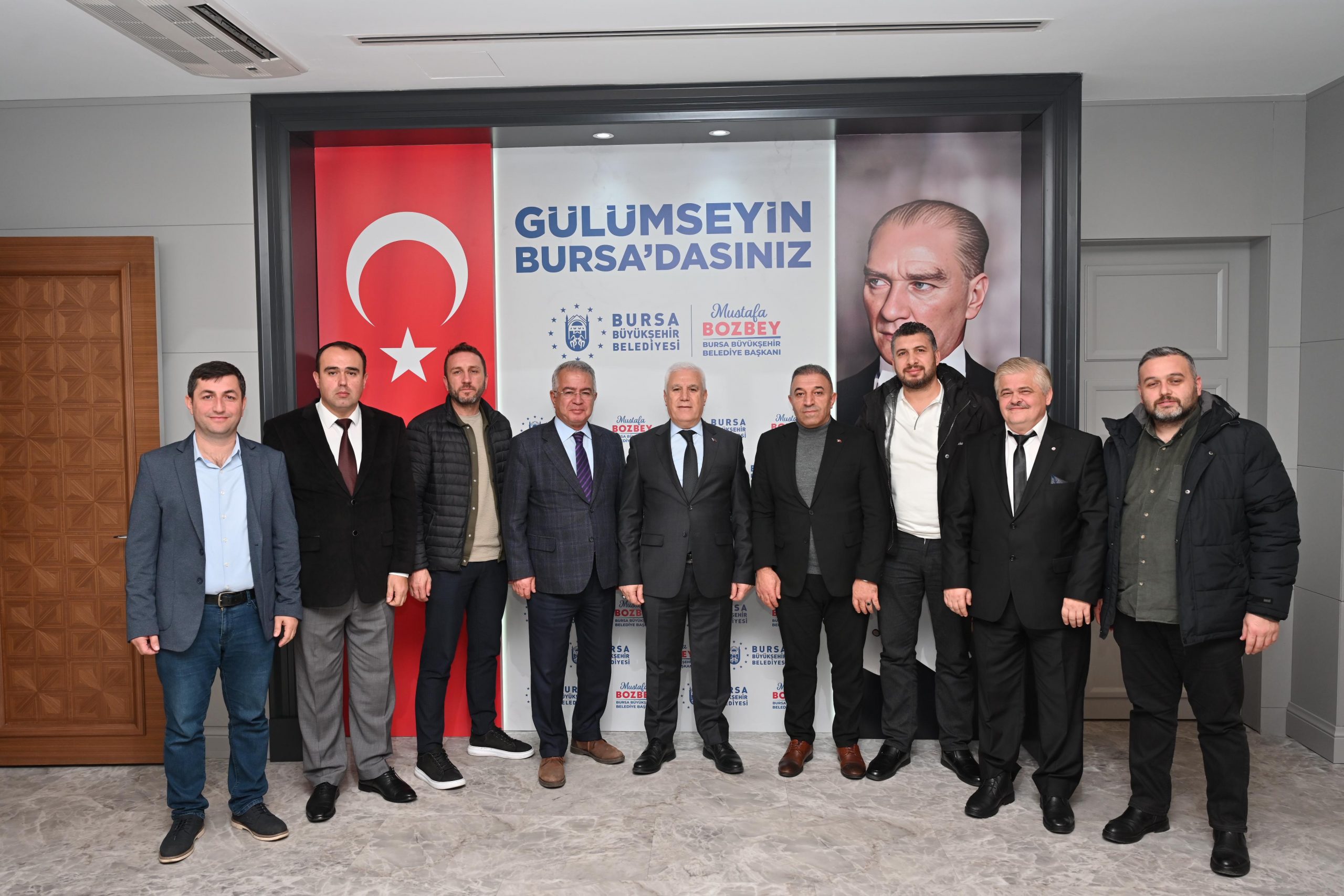 Bursa Şubemizden Bursa Büyükşehir Belediyesi’ne Ziyaret