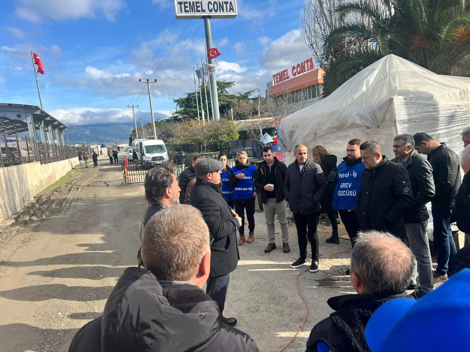 Temel Conta İşvereni Grev Kırıcılığı Yaparak Suç İşlemektedir!