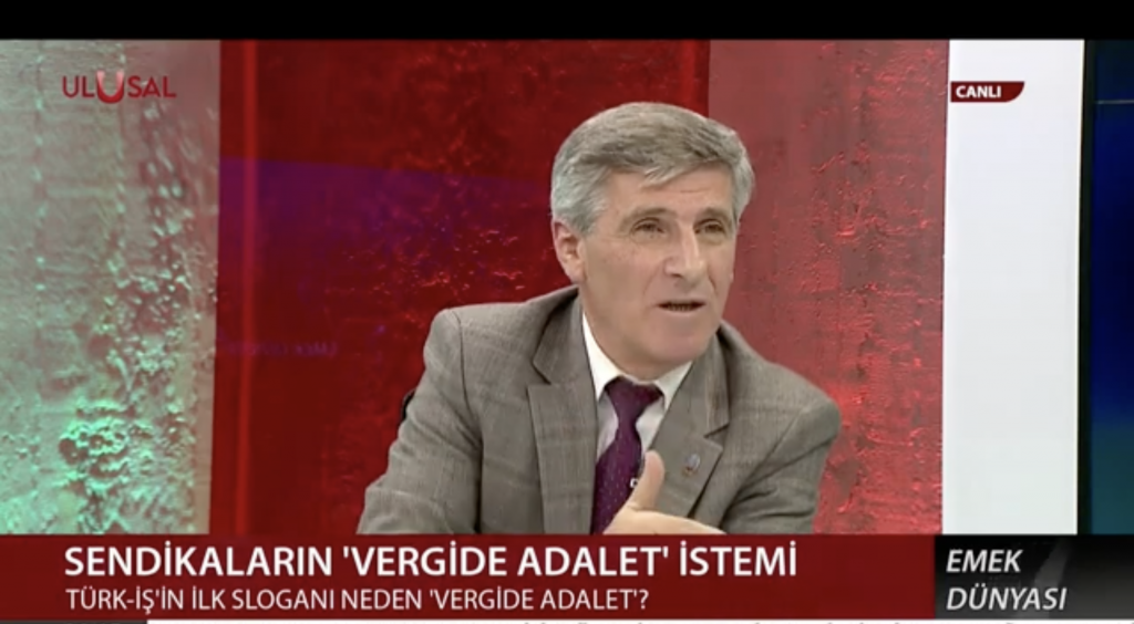 Genel Başkanımız Ulusal Kanal'a Konuk Oldu