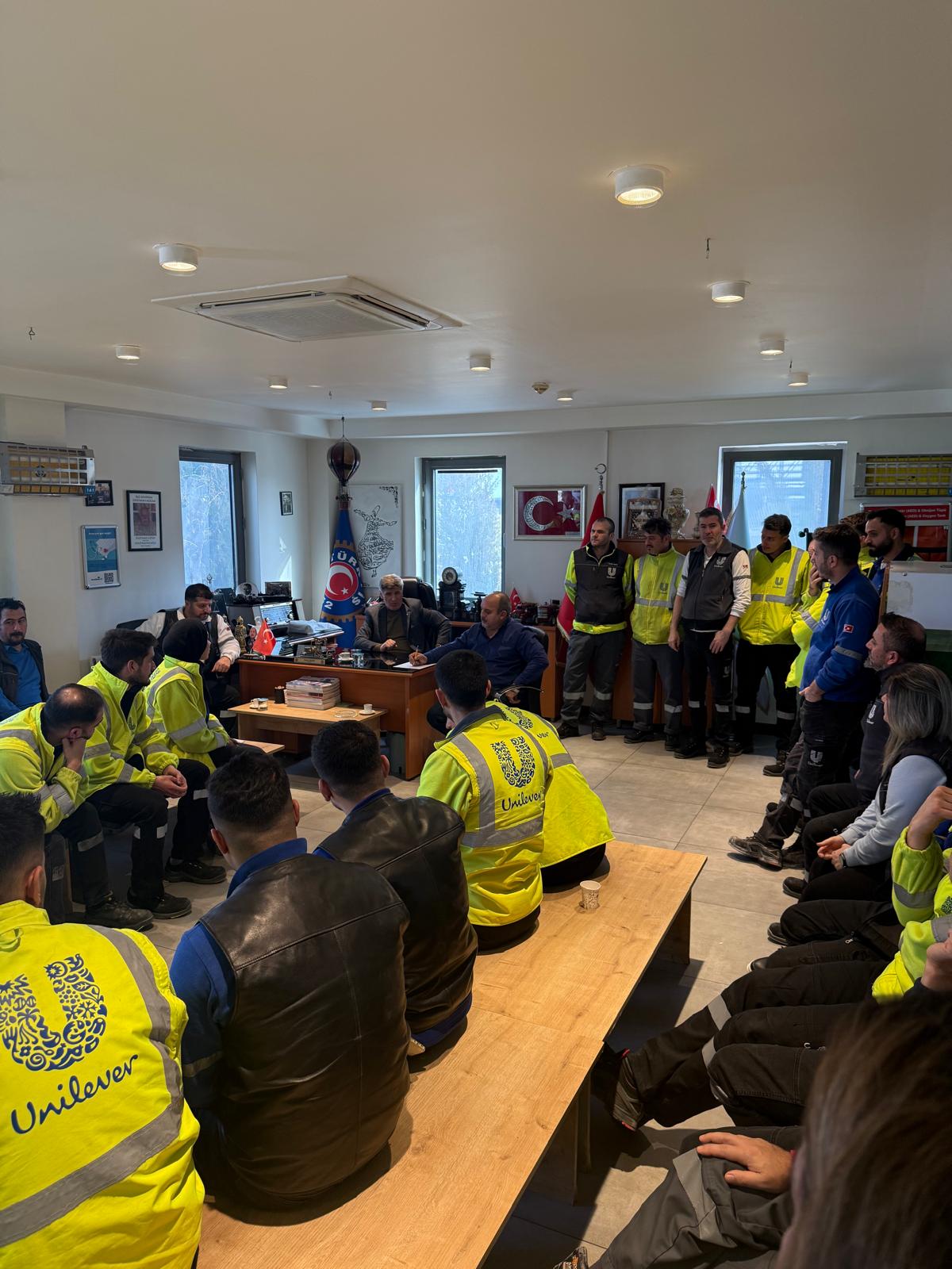 Genel Başkanımız Süleyman Akyüz'den Unilever'e Ziyaret