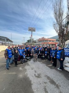 Genel Başkanımızdan Grev Alanına Ziyaret