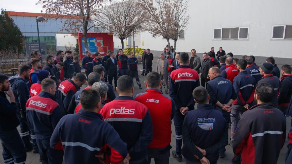 Genel Başkan’dan Petlas İşyeri Ziyareti