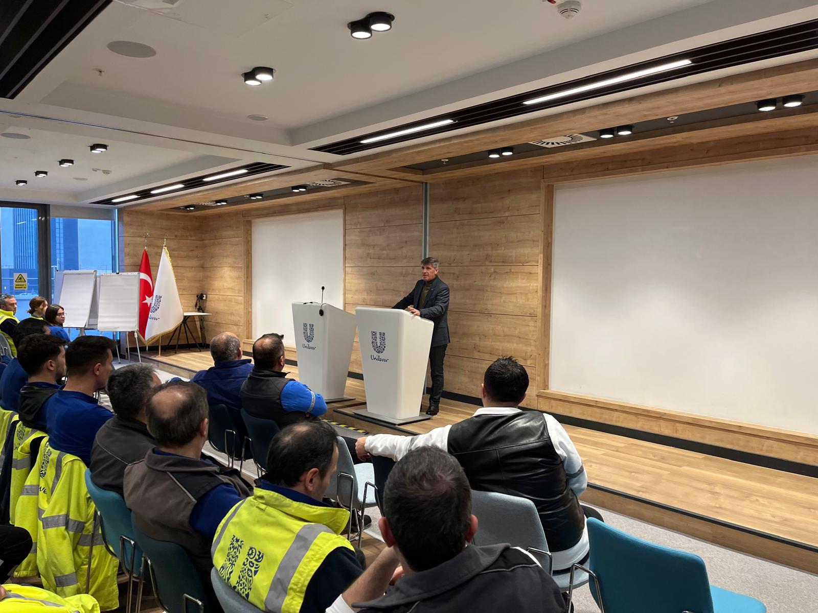 Genel Başkanımız Süleyman Akyüz'den Unilever'e Ziyaret