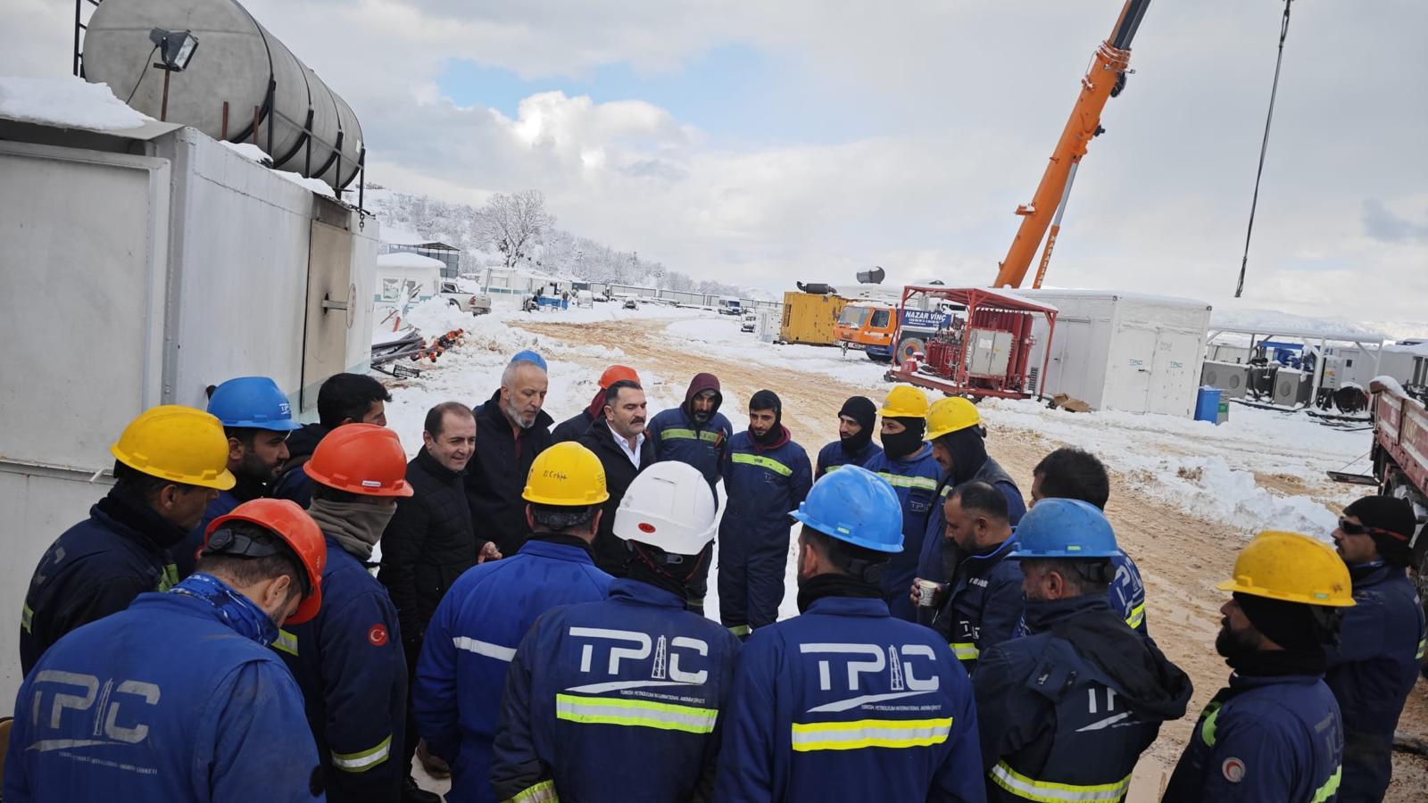 Ankara Şubemizden TPIC Şırnak Gabar’da Çalışan Üyelerimize Ziyaret