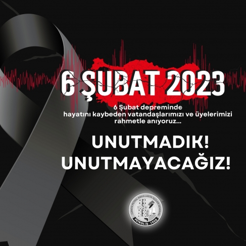 6 ŞUBAT DEPREMLERİNİ UNUTMADIK