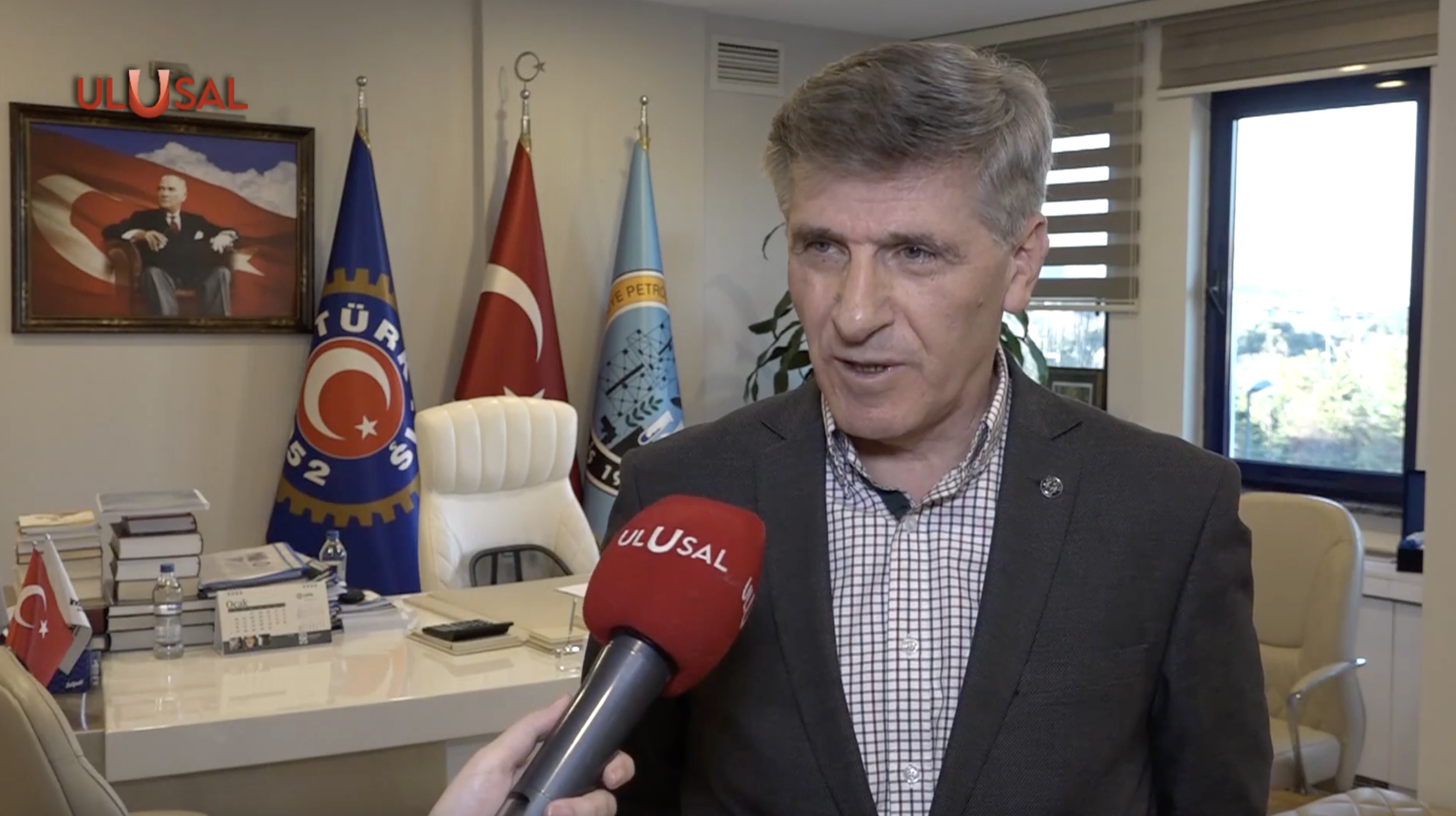 Genel Başkanımız Süleyman Akyüz Ulusal Kanal’a açıklamalarda bulundu