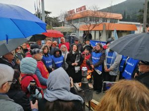 Temel Conta Grevimize Dayanışma Ziyareti
