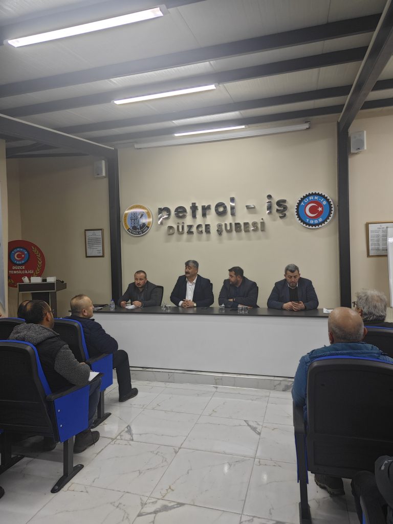 Düzce'de Yeni Üye Eğitiminin İkinci Oturumu Tamamlandı