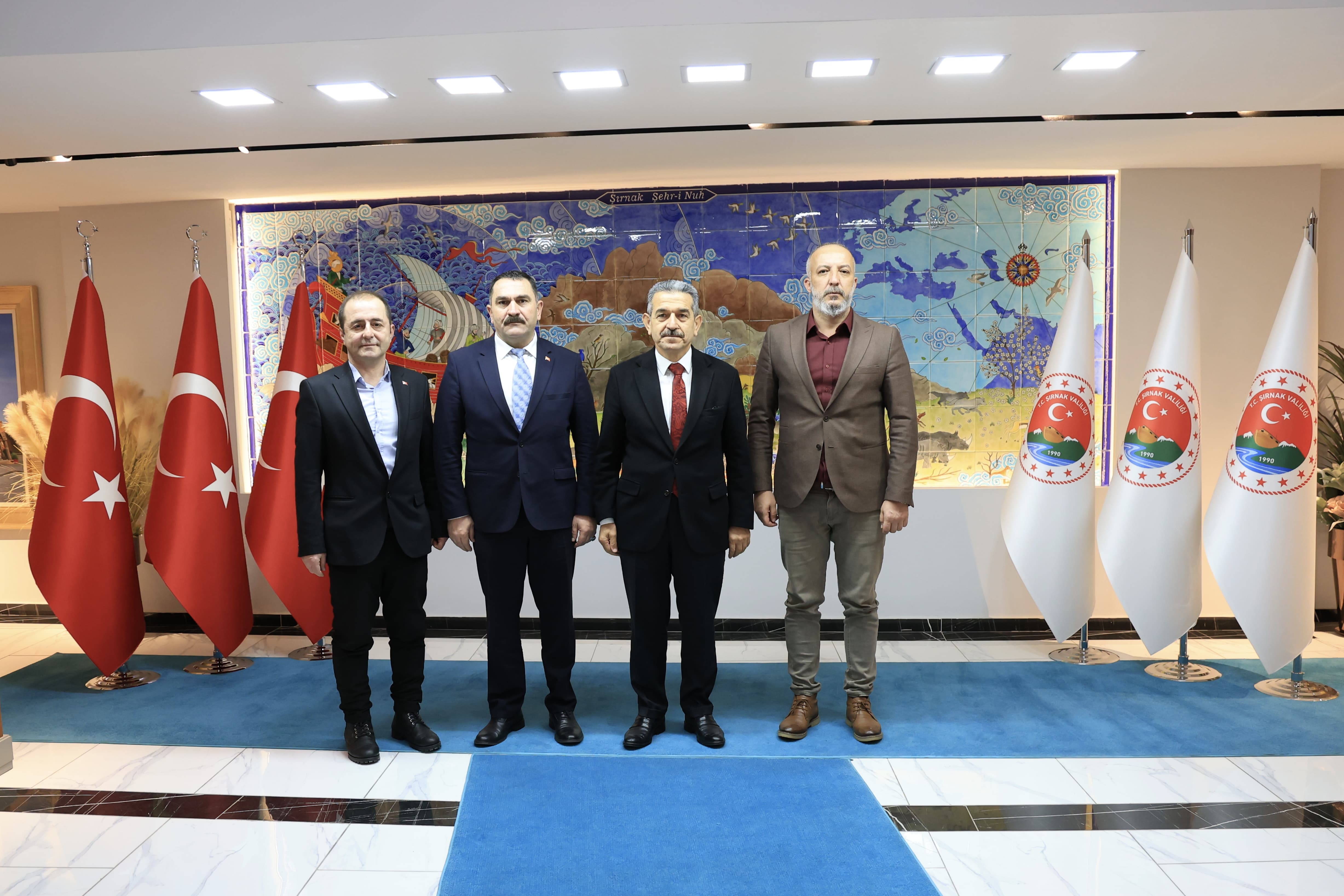 Ankara Şubemizden Şırnak Valiliğine Ziyaret