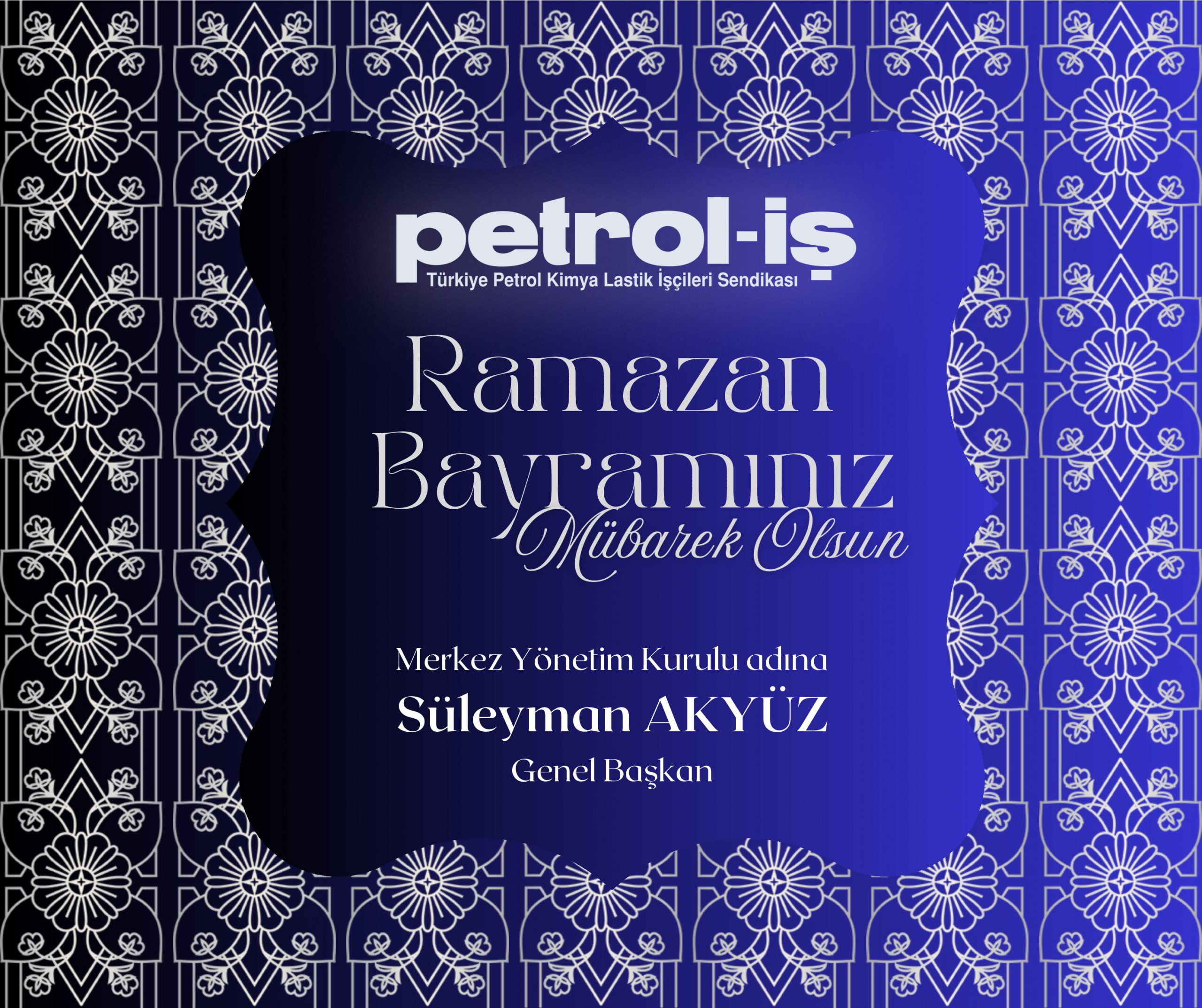RAMAZAN BAYRAMINIZ KUTLU OLSUN