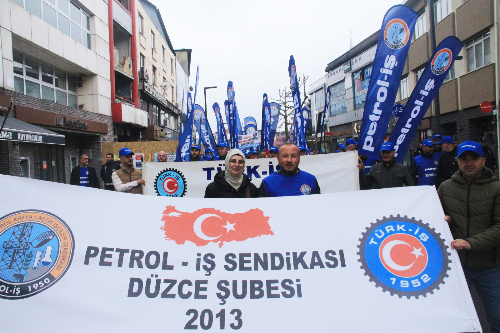 Düzce’de Ortak, Kitlesel 1 Mayıs