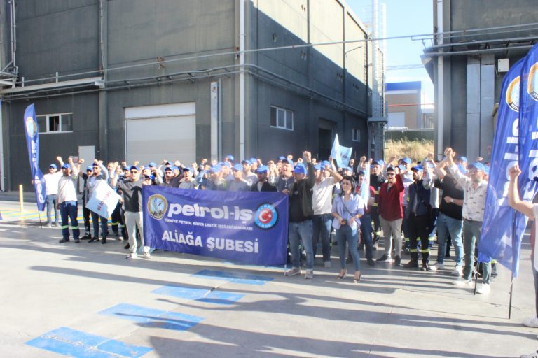Ravago Petrokimya İşyerinde Grev İlanımızı Astık!
