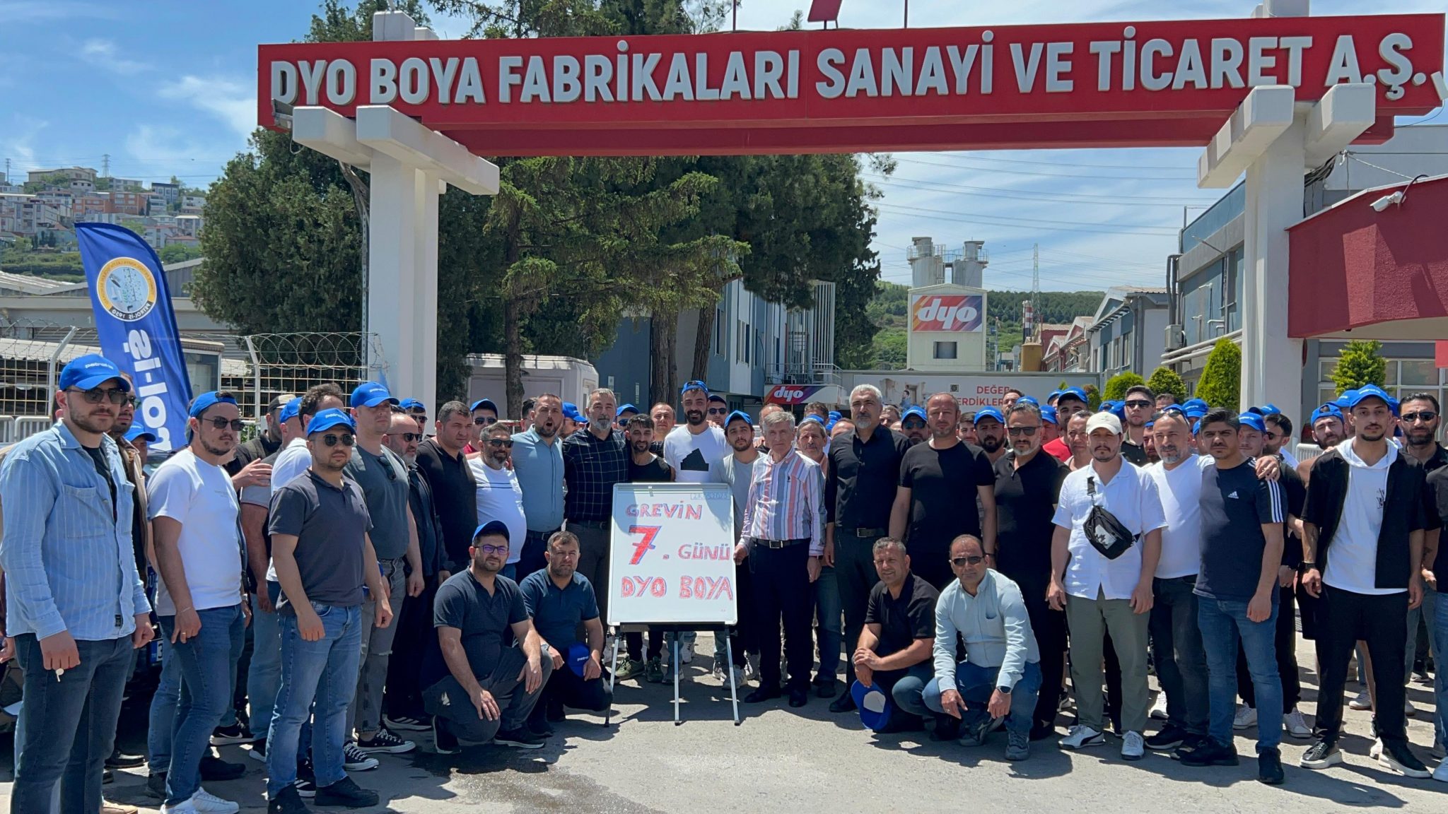 Dyo Boya Grevimiz 7. Gününde