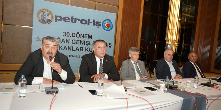 30. Dönem 5. Olağan Genişletilmiş Başkanlar Kurulu Toplandı