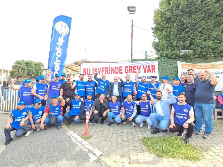 Portakal Plastik ve Porvil Çatı İşyerlerinde Grev Başladı