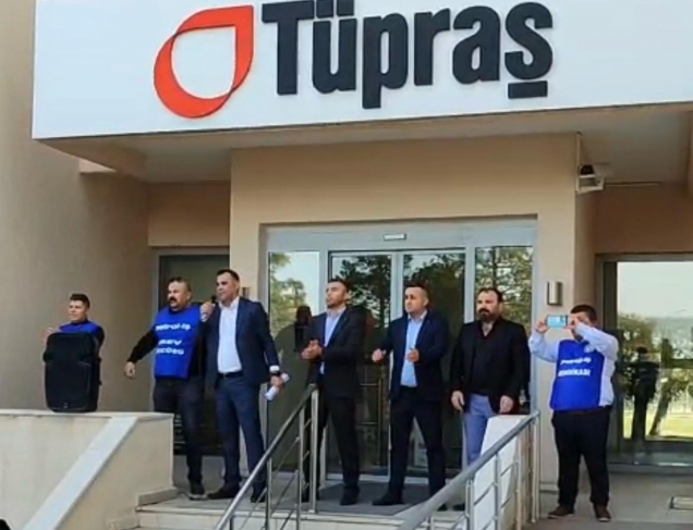 TÜPRAŞ Kırıkkale Rafinerisinde Basın Açıklaması Yapıldı