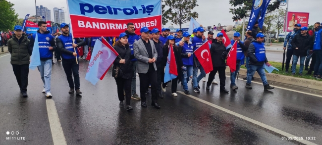 Bandırma Şube 1 Mayıs’ta Kartal’daydı