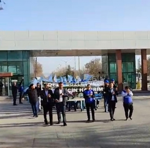 TÜPRAŞ Kırıkkale Rafinerisinde Basın Açıklaması Yapıldı