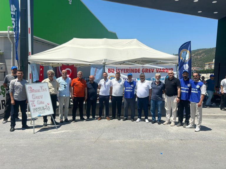 Gübretaş’ta Grev Eğitimi Yapıldı