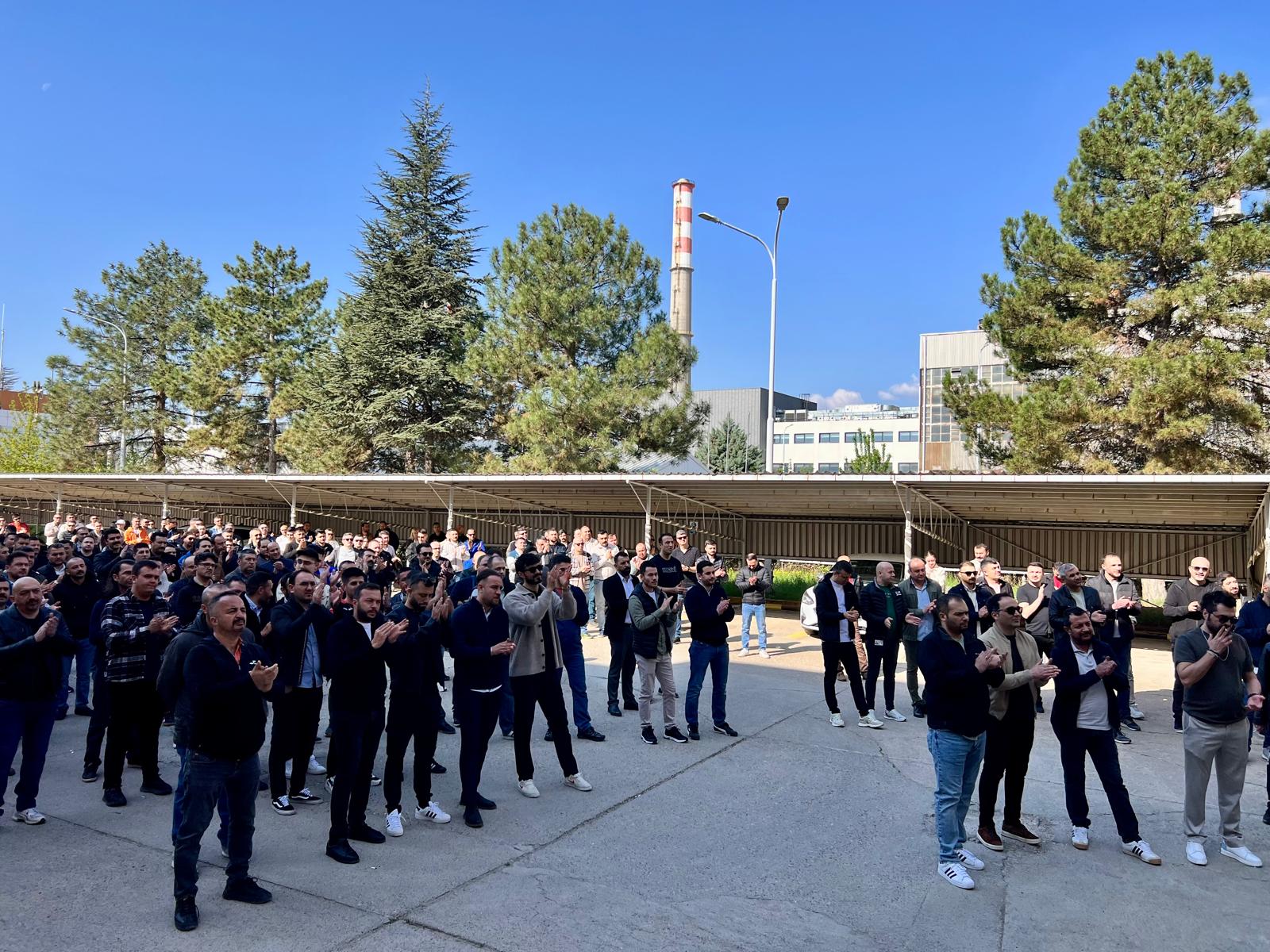 Kırıkkale,“TÜPRAŞ İŞÇİSİ YALNIZ DEĞİLDİR!”