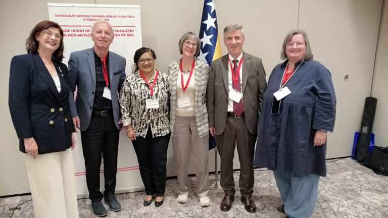 Bosna Hersek Kimya ve İlaç Sendikası Kongresine Katıldık