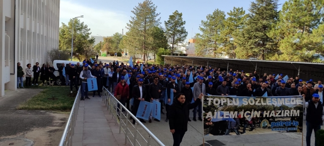 TÜPRAŞ Kırıkkale Rafinerisinde Basın Açıklaması Yapıldı