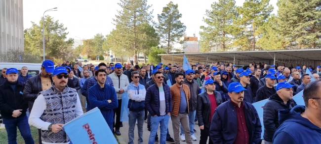 TÜPRAŞ Kırıkkale Rafinerisinde Basın Açıklaması Yapıldı