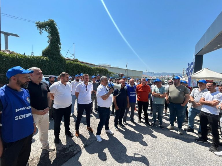 Gübretaş’ta Grev Eğitimi Yapıldı