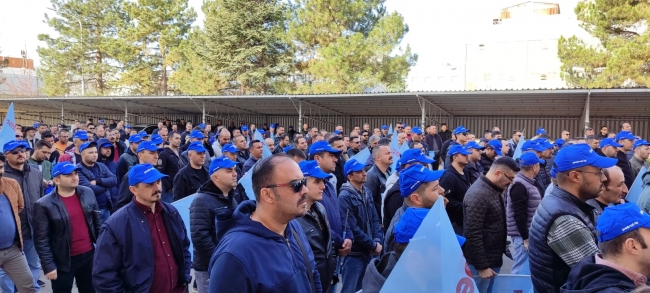 TÜPRAŞ Kırıkkale Rafinerisinde Basın Açıklaması Yapıldı